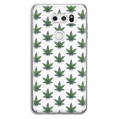 Weed: LG V30 Transparant Hoesje