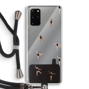 Dancing #1: Samsung Galaxy S20 Plus Transparant Hoesje met koord
