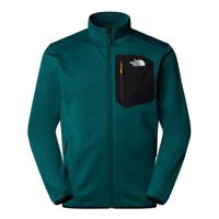 The North Face Crest FZ Fleece Heren Deep Nori/TNF Black L