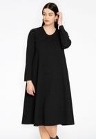 Yoek Jurk met rits STELLA | Zwart | Maat 38/40