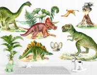 Muursticker - Enorme dinosaurus