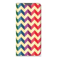 OPPO A96 | A76 Hoesje met Magneet Zigzag Multi Color