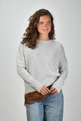 L&apos;Ame de Julie trui Julia K90-7541-105 foggy