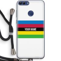 WK Wielrennen: Huawei P Smart (2018) Transparant Hoesje met koord