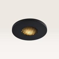 Inbouwspot Ulvion nero nova - Zaagmaat 60mm - GU10-fitting - IP20 voor binnen - Zwart - Met doorlusbedrading