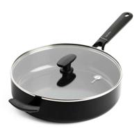 GreenPan Smart Collection Keramische Stoofpan met Deksel 28 cm Zwart