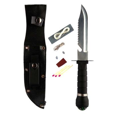 Survival Mes - met accessoires - 15 cm - outdoor messen Survival Mes - met accessoires - 15 cm - outdoor messen