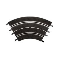 Carrera gebogen baandelen 1:24 - 3st.