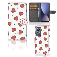 Xiaomi 12 | 12X | Telefoon Hoesje | Hearts