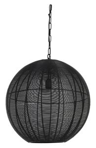 Light & Living Hanglamp Amarah 50cm, mat zwart