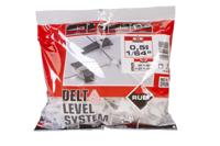 Rubi Delta Level Systeem Clips | Dikte 0,5 mm | Hoogte 3-12 mm | 100 stuks - 03929 Rubi Delta Level Systeem Clips | Dikte 0,5 mm | Hoogte 3-12 mm | 100 stuks - 03929