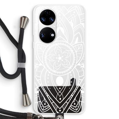 It's Complicated: Huawei P50 Transparant Hoesje met koord