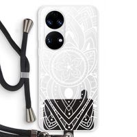 It's Complicated: Huawei P50 Transparant Hoesje met koord