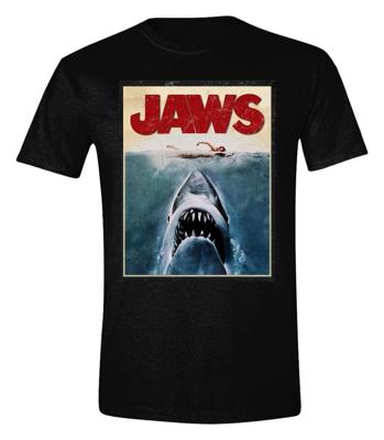 Jaws T-Shirt Poster Size L