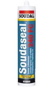 Soudal Soudaseal 240 FC | Lijmkit | Grijs | 290 ml - 105027