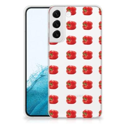Samsung Galaxy S22 Plus | Siliconen Case | Paprika Red