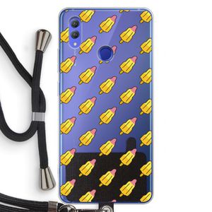 Waterijsjes: Honor Note 10 Transparant Hoesje met koord