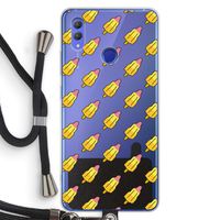 Waterijsjes: Honor Note 10 Transparant Hoesje met koord