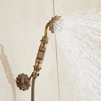 Volledige koperen retro badkamer luxe warme en koude douche set