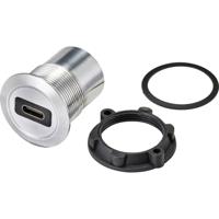 TRU COMPONENTS TC-9534336 USB-inbouwbus 3.1 Bus, inbouw USB-C 3.1-bus naar USB-A 3.0-bus Paneeldikte: 1-10 mm Inhoud: 1 stuk(s)