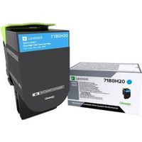 Lexmark 71B0H20 Lasertoner Cyaan toners & lasercartridge