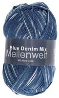 Lana Grossa Meilenweit 100 Denim Mix Blue 4607