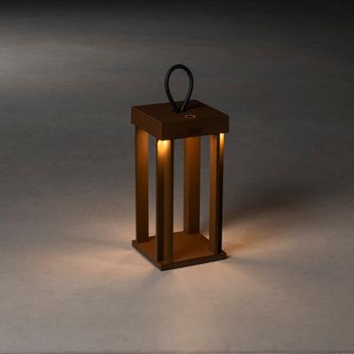 KonstSmide Roestbruine tafellampCannes - 7819-970