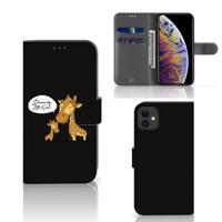 Apple iPhone 11 Leuk Hoesje Giraffe