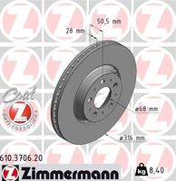 Remschijf Coat Z 610370620