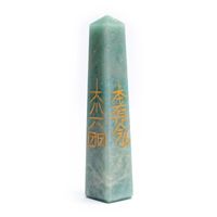 Edelsteen Amazoniet Reiki Obelisk - 75 mm