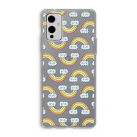 Regenboog: OnePlus 9 Transparant Hoesje