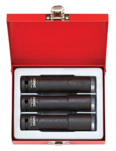 Krachtdoppen-set 1/2", 3-dlg. 300302