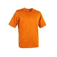 Heren-T-Shirt met Korte Mouwen Cofra Zanzibar Oranje - Maat: XL