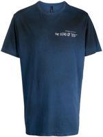 ISO.POETISM t-shirt à imprimé graphique - Bleu