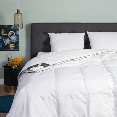 Dekbed Dons 100% eendendons 4 Seizoenen - 4 seizoenen - 140x220 cm (Eenpersoons) - Presence - 270 gr (170 gr + 100 gr) - Dekbed-Discounter.nl