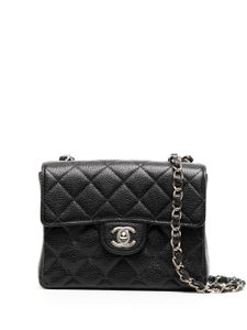 CHANEL Pre-Owned mini sac porté épaule Classic Flap (2000) - Noir