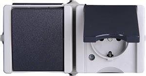 PROAQA Kopp SWD opbouw combinatie RA wissel horizontaal - 4628140