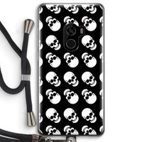 Musketon Skulls: Xiaomi Mi Mix 2 Transparant Hoesje met koord