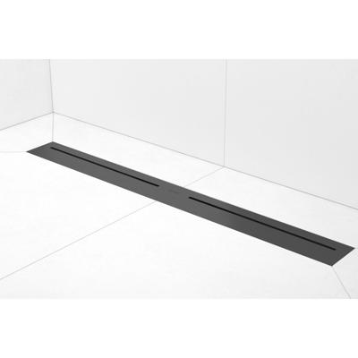 Douchegoot Easydrain PureFlow Dryphon 100 cm Brushed Black Chrome
