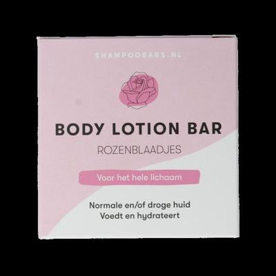 Body lotion bar rozenblaadjes 45 Gram