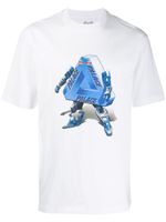 Palace t-shirt Robot - Blanc