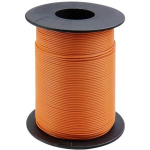 Donau Elektronik 125-S50-7 Draad 1 x 0.25 mm² Oranje 50 m