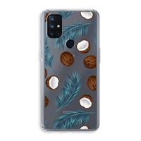 Kokosnoot roze: OnePlus Nord N10 5G Transparant Hoesje