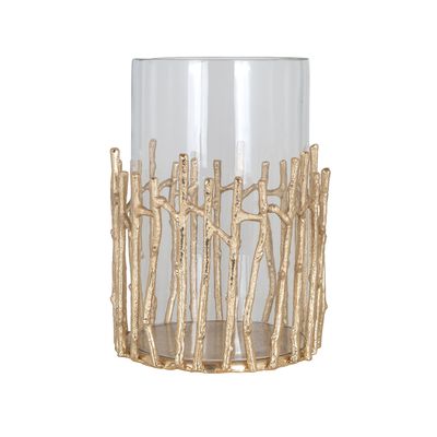 Richmond Windlicht 'Loretta' 32cm, kleur Goud