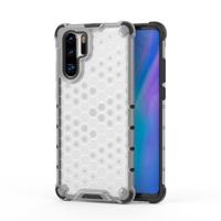 Huawei P30 Pro Honeycomb Armored Hybrid Case - Doorzichtig