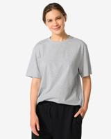 HEMA Dames T-shirt Larissa Grijs (grijs)