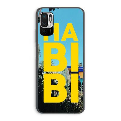 Habibi Majorelle : Xiaomi Redmi Note 10 5G Transparant Hoesje