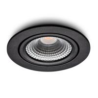 LED-inbouwspot Vivaro zwart 3W dimbaar