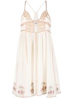 ISABEL MARANT robe courte Bretty en coton - Tons neutres