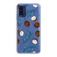 Kokosnoot roze: Xiaomi Redmi 9T Transparant Hoesje
